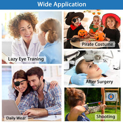 Dimensions 2.8 x 2.7 inches for RIKEYO eye patch