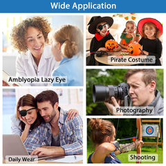 RIKEYO model wearing RIKEYO eye patch