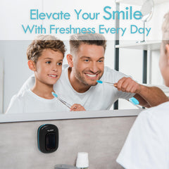 Includes magnetic wall mount for easy storage