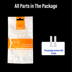 DIY eyeglasses repair with rimless plug parts