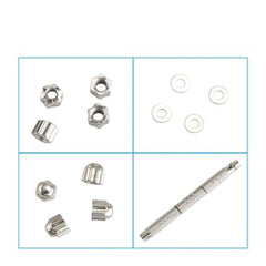 Nose bridge replacement for rimless glasses suitable for adults and children