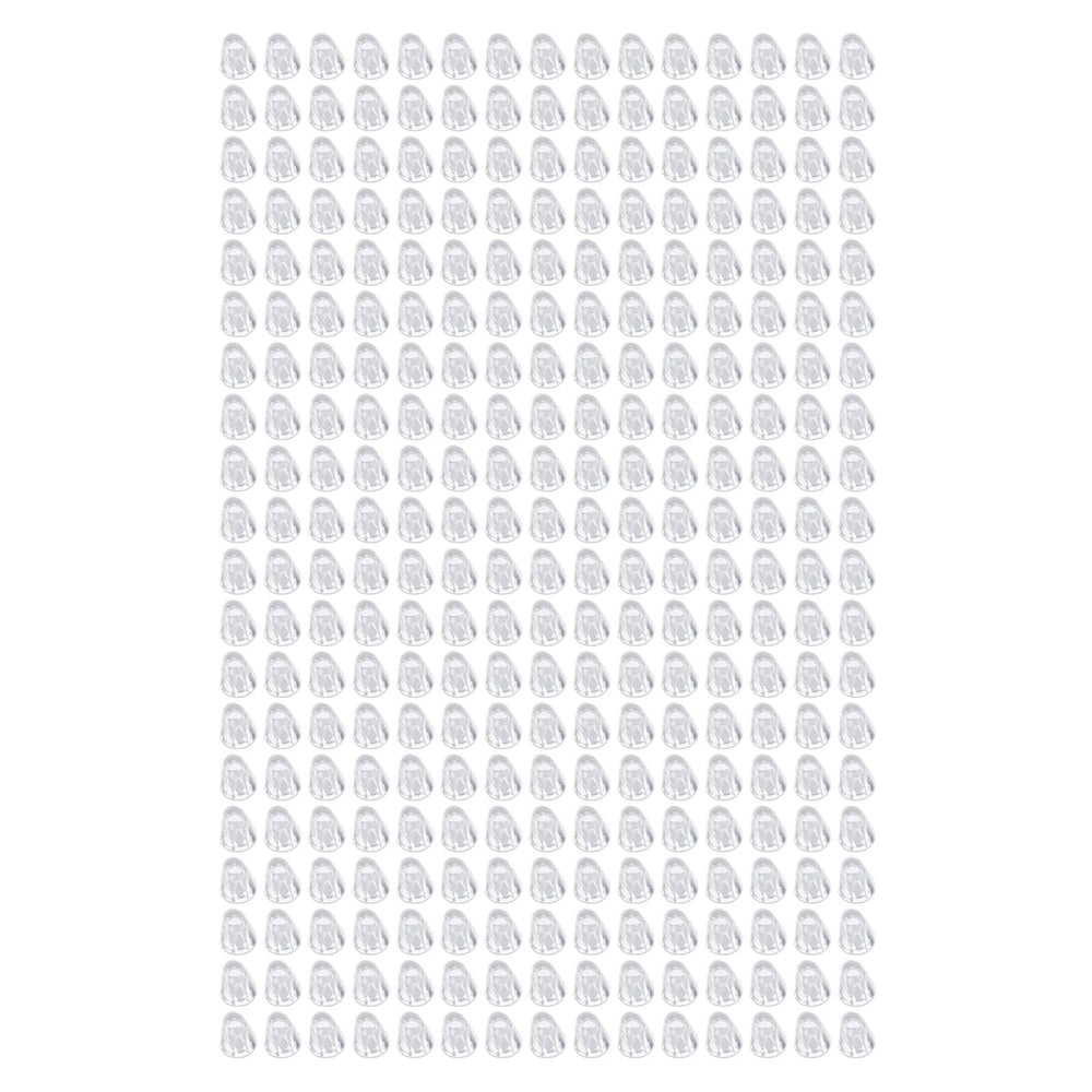 Assorted silicone screw hood covers for rimless eyewear