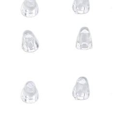 Sunglasses and eyeglasses using screw covers for stability