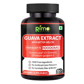 Rimo Nutrition guava leaf extract with bitter melon capsules bottle for daily herbal support