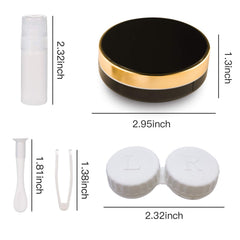 Built-in mirror with tweezers in Rinetics kit
