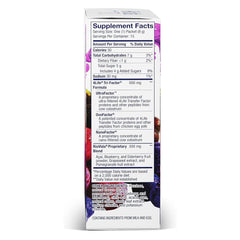 Ingredients include Transfer Factor and antioxidants