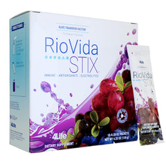 RioVida Stix packaging and branding