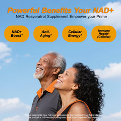 Ingredients graphic showing Nicotinamide Riboside, Resveratrol, Quercetin