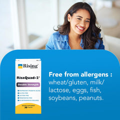 Health benefits illustration for probiotic supplement