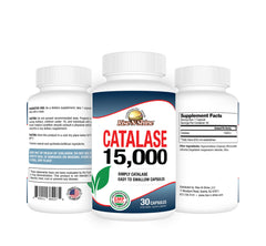 Hair health benefits infographic for Catalase 15,000