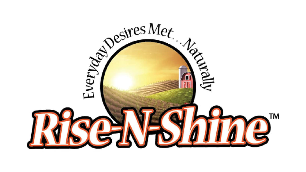 Product packaging and bottle of Rise-N-Shine Catalase 15,000