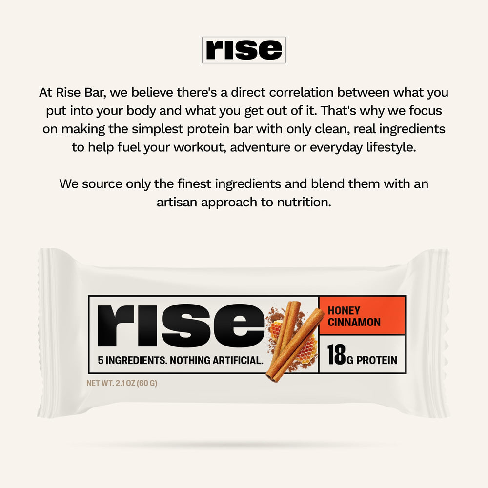 Nutrition facts highlight 18g protein per bar