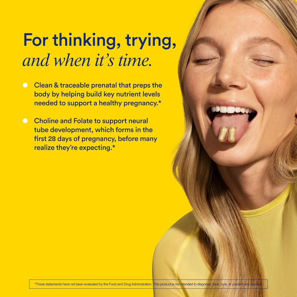 30-day supply packaging with mint flavor tag