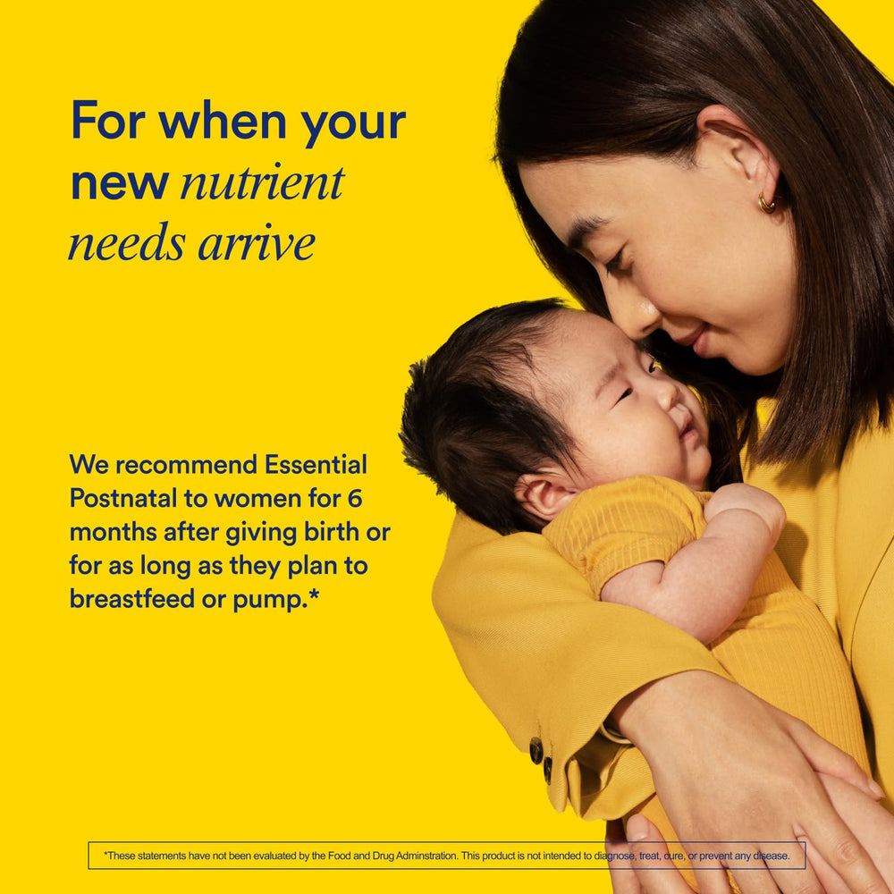 Mom taking Ritual postnatal multivitamin daily