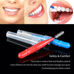 Nylon coated wire protects gums in Interdental Slim Brush