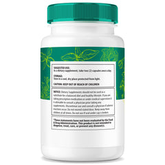 Rize Labs Puravive capsules closeup showing easy-to-swallow tablets for daily use.