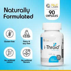 One capsule per day dose with allergen-free icons