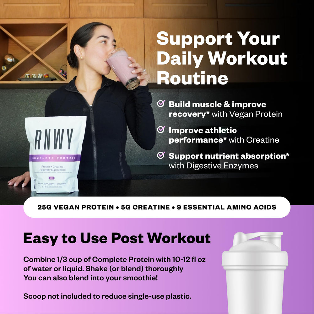 Nutrition facts panel showing 21 servings