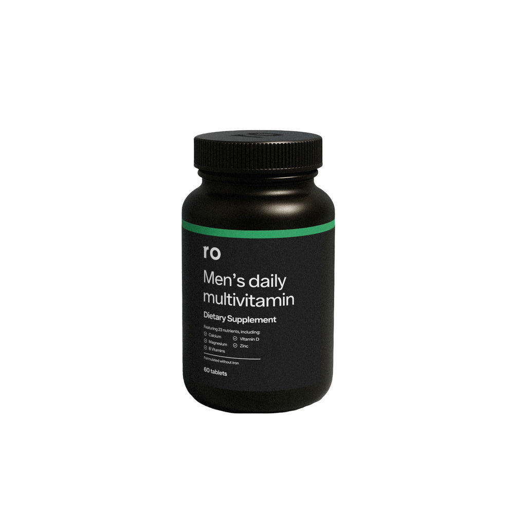 Ro Daily Multivitamin for Men pack shot with 60 tablets