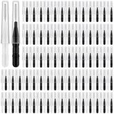 ROADPLUM 120-piece interdental brushes in storage box (black and white) – front view