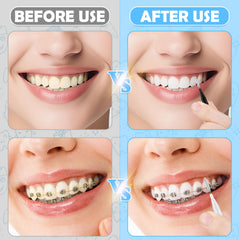 Six-color ROADPLUM interdental brushes pack