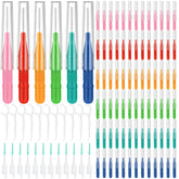 Roadplum 450-piece interdental brushes assortment with color-coded heads