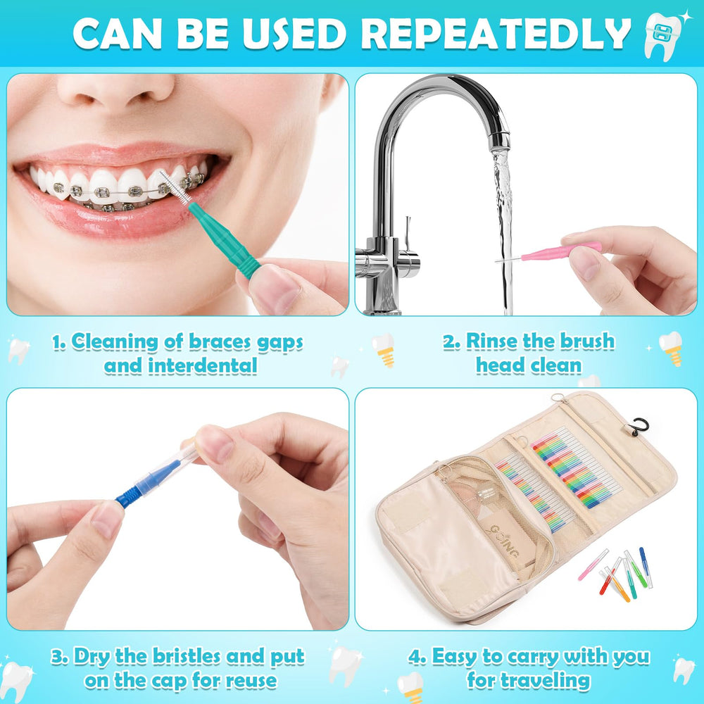 Brush heads are washable and reusable