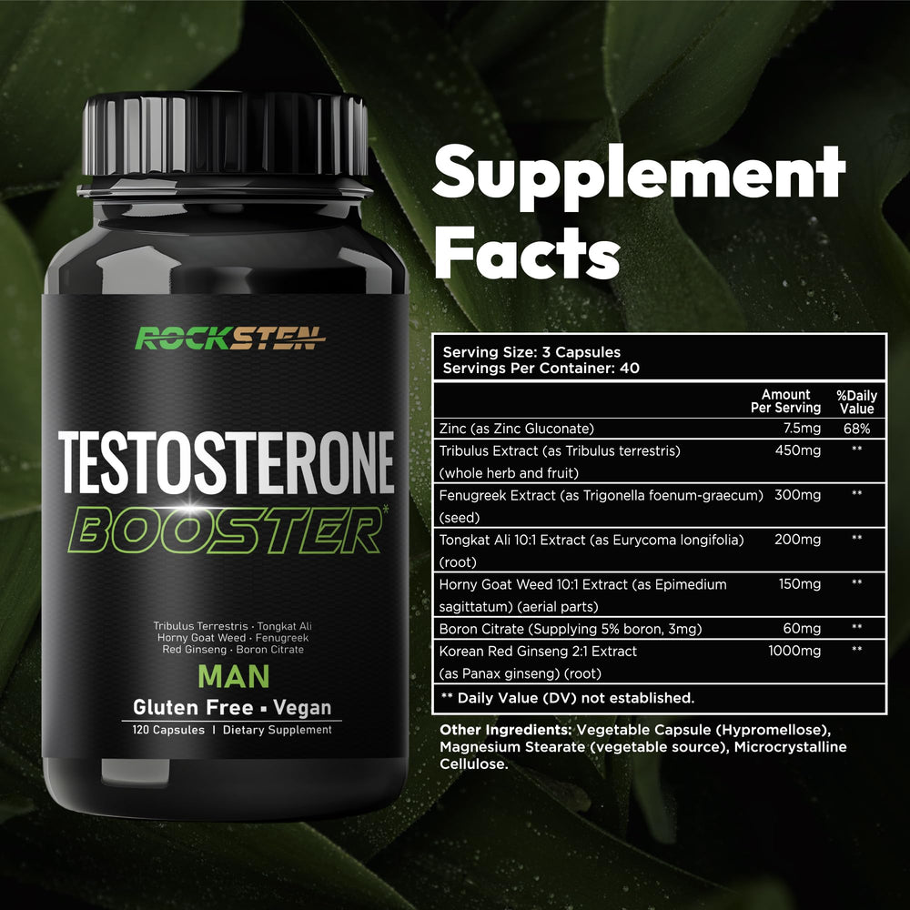 RockSten Gluten-free vegan label image highlights dietary flexibility