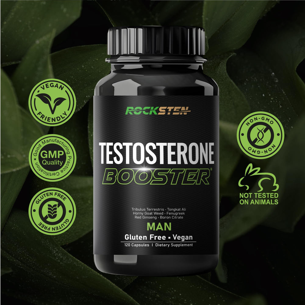 RockSten Korean Red Ginseng 1000mg visual signals sustained vitality