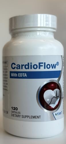 Close-up of Roex Cardio Flow with EDTA bottle label