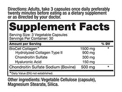 Roex Collagen II Plus ingredients list
