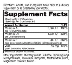 Roex Vitamin A and D Plus E product branding and logo
