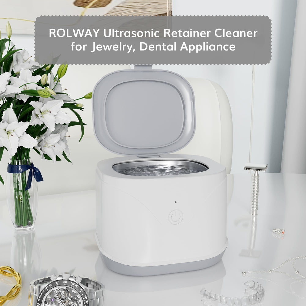 Gift-ready packaging for ROLWAY ultrasonic cleaner