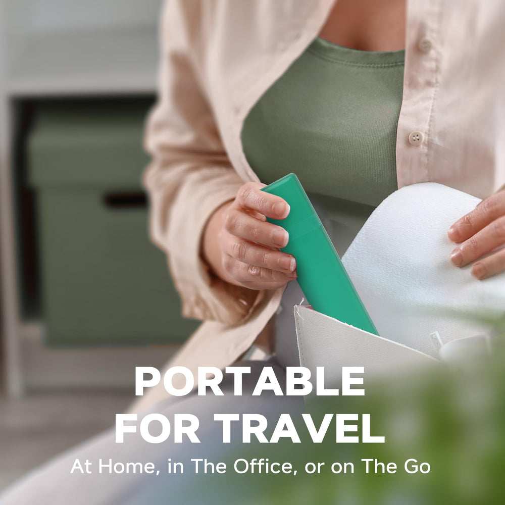 Travel case included for home, travel, and on-the-go