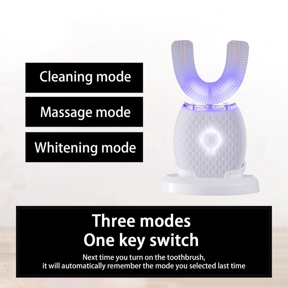 Side view of RONGCHUANG toothbrush with waterproof body
