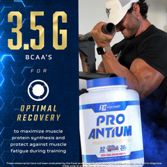 Serving scoop of Pro-Antium Double Chocolate Cookie flavor