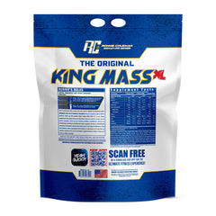 Close-up of King Mass XL 15 lb jar highlighting creamy texture