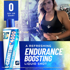 Ronnie Coleman Signature Series L-Carnitine XS 4000 Berry Blast label highlights stimulant-free formula