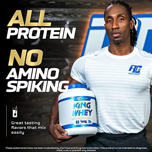 Ronnie Coleman Signature Series chocolate brownie scoop blends flavor with lean protein