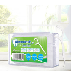 RONSIT mint floss picks arranged for easy use