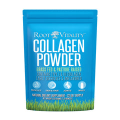 Root Vitality Collagen Peptides Powder tub – front view