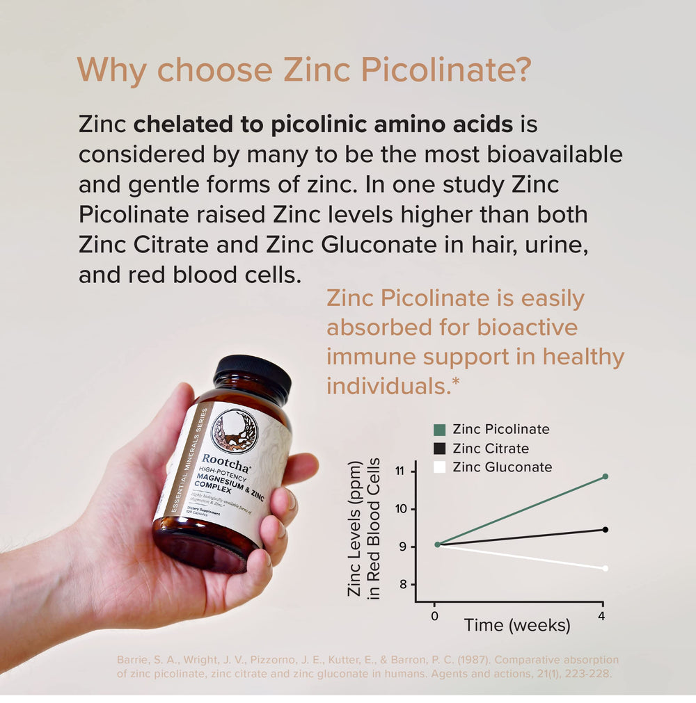 Soft gel capsules containing magnesium and zinc complex