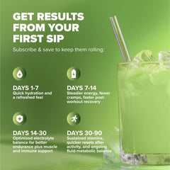 Gluten-free, vegan, soy-free electrolyte powder packaging