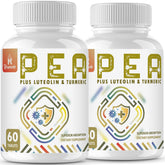 Front view of Rosmolo 1500 mg PEA with Luteolin and Turmeric bottle