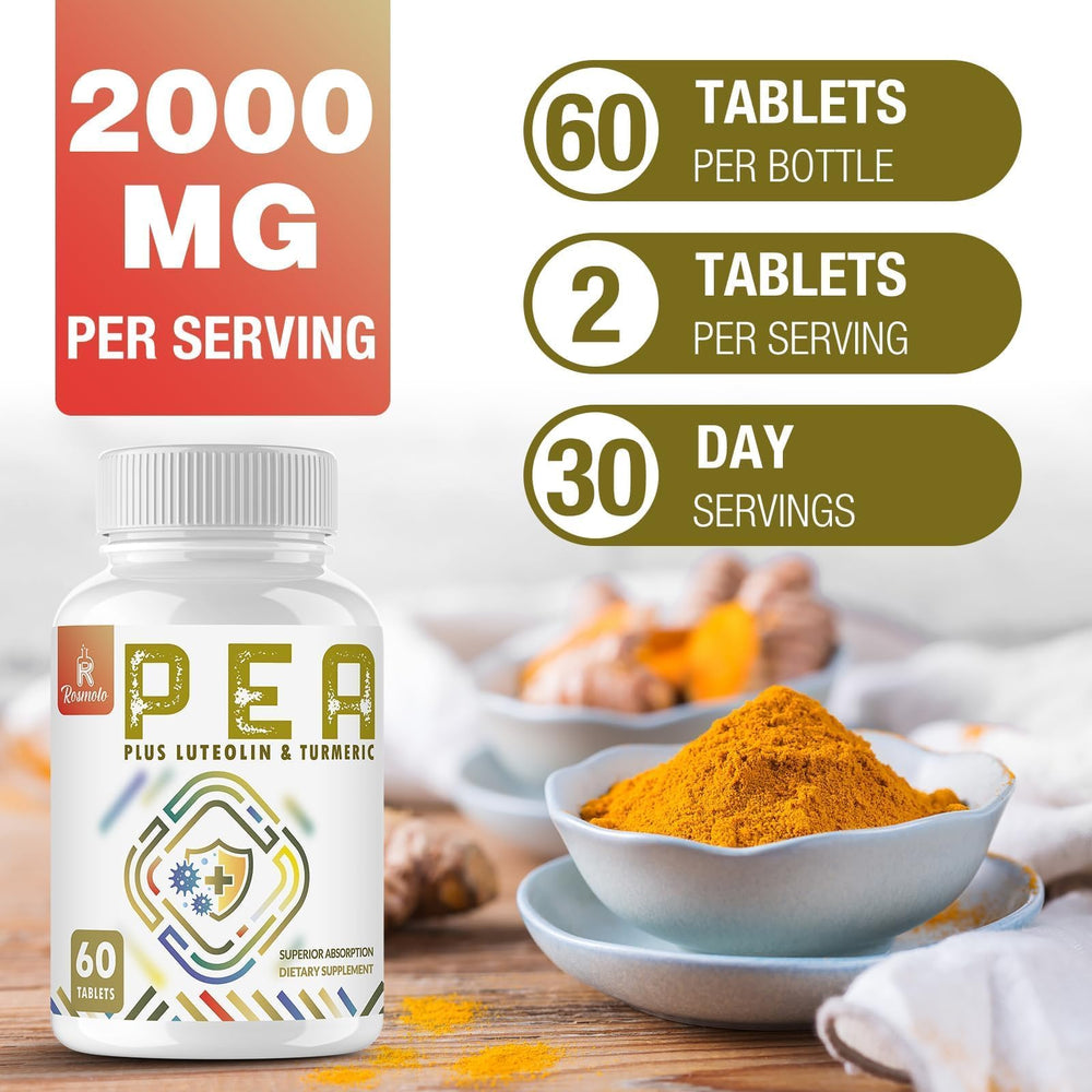 Micronized pea for high absorption in Rosmolo tablets