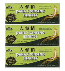 Royal King Panax Ginseng Extract with Alcohol 8000 mg bottle with 3 boxes