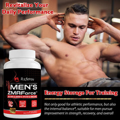 Rsferou ZMAFORCE lifestyle shot featuring an active man after a workout