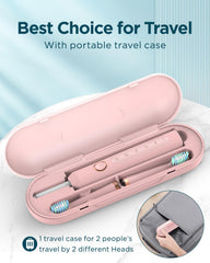 Rtauys M5 Pink toothbrush suitable for adults and kids 12+
