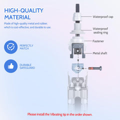 Waterproof rubber seal ring and accessories for toothbrush shaft