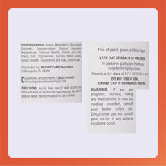 Usage directions indicating take 1 tablet daily or as directed